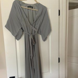Reformation Winslow Dress - Grey